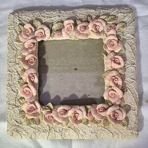 Picture Frame . Floral motif.